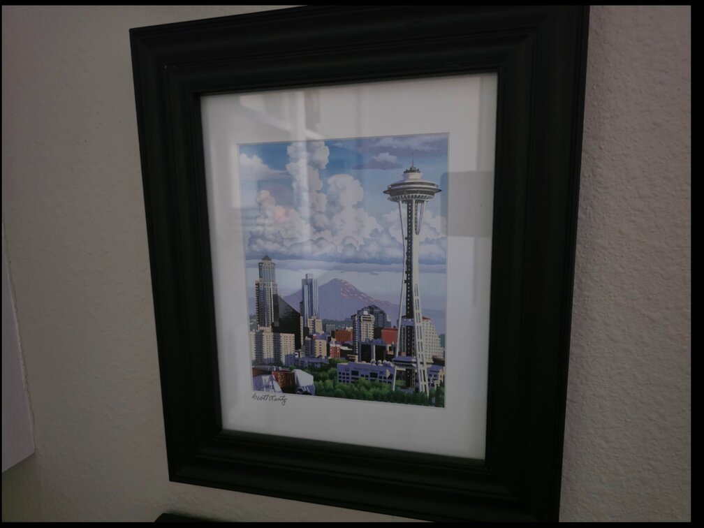 Wall Decor- Seattle Space Needle