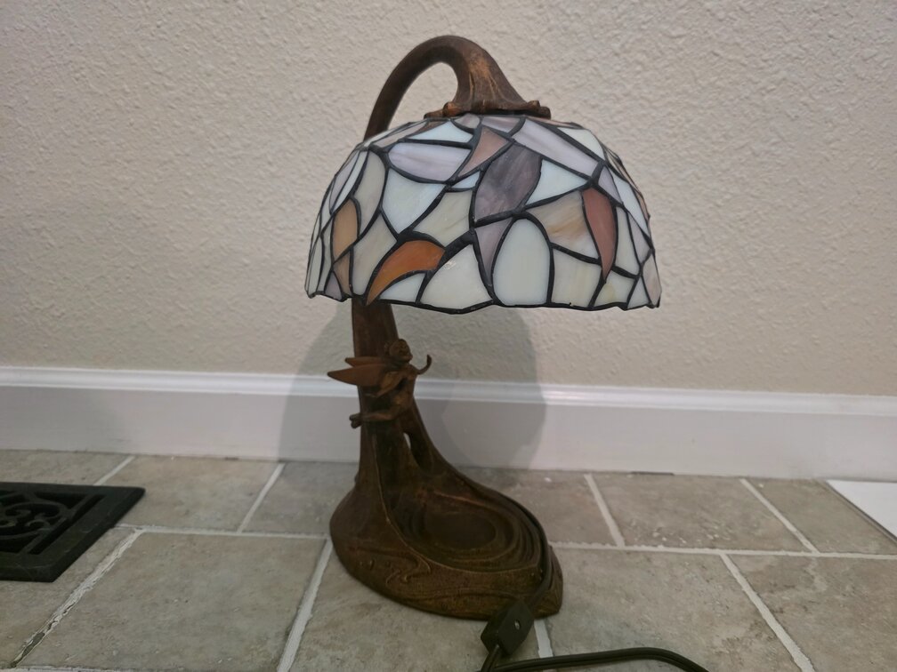 End Table Disney Tinkerbell Lamp