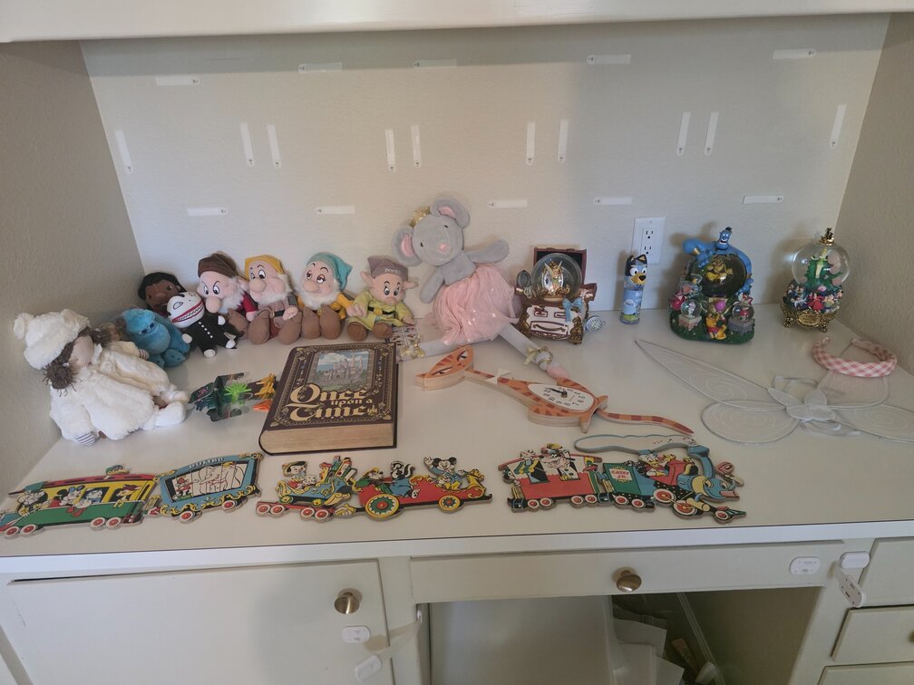 Disney Decor Content Of Desk Top