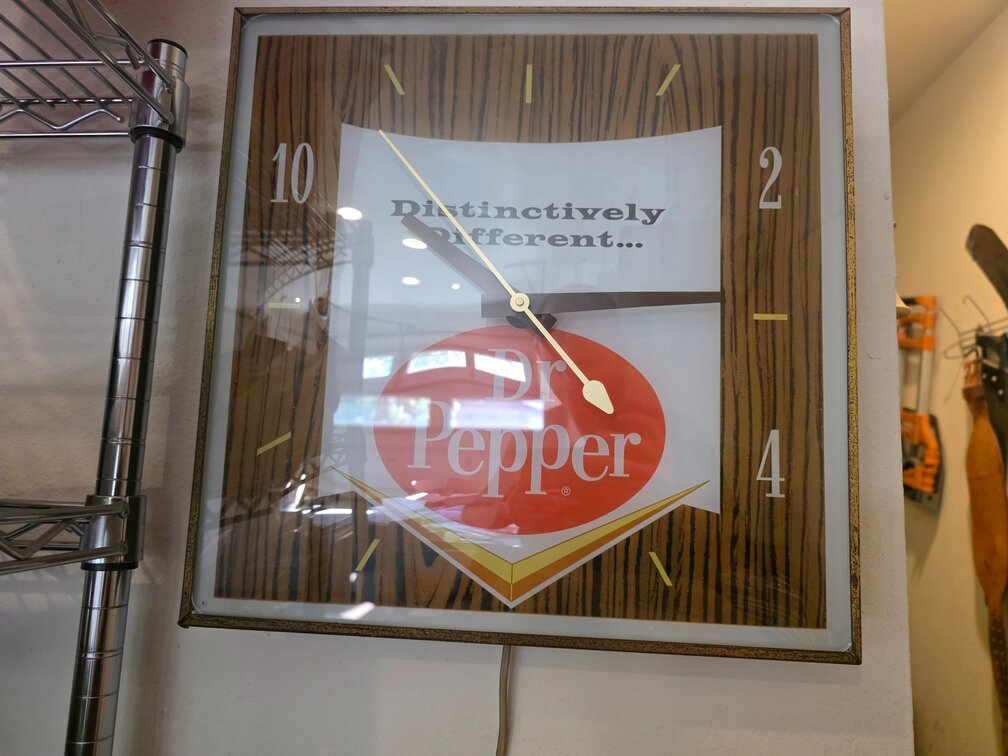 Dr. Pepper Wall Clock