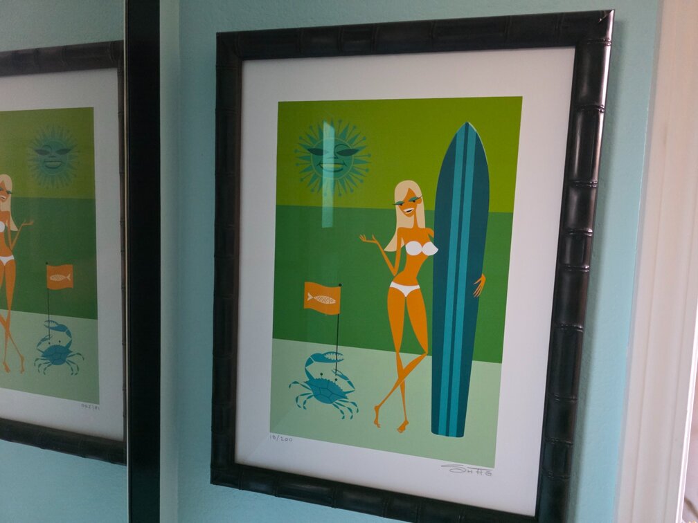 Josh Agle (Shag)-The Green Sun