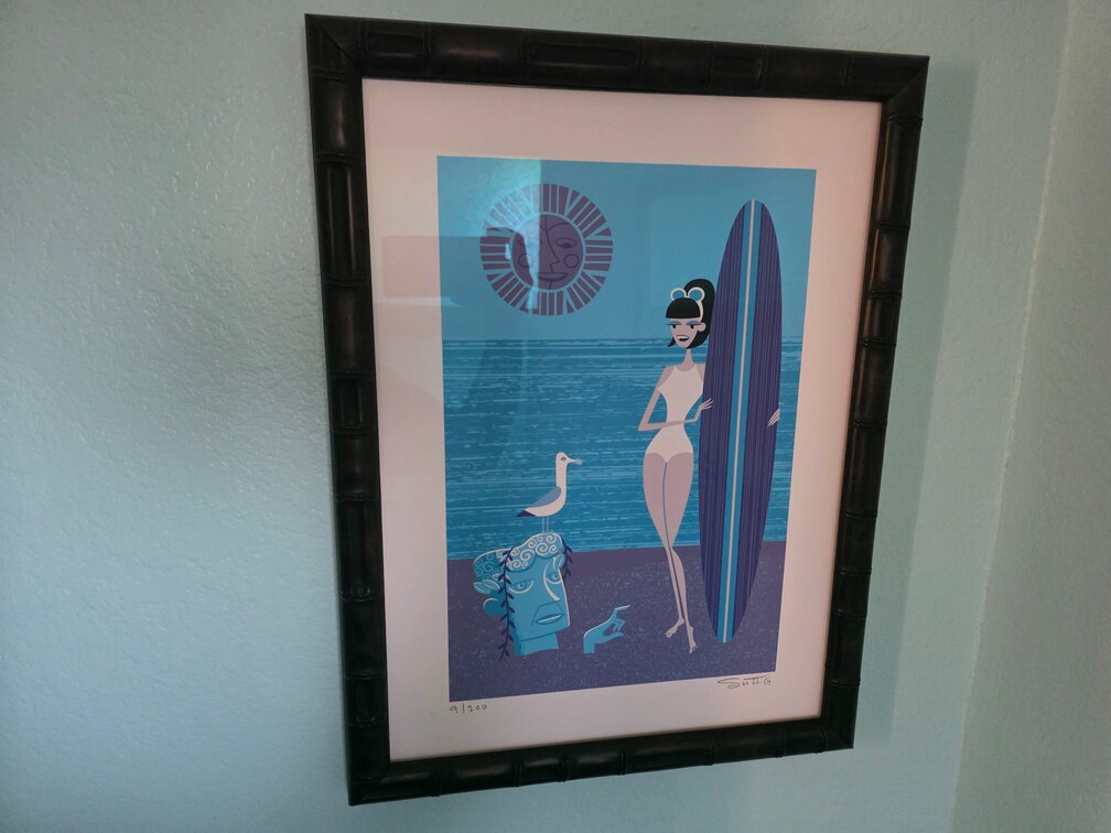 Josh Agle (Shag)-The Purple Sun