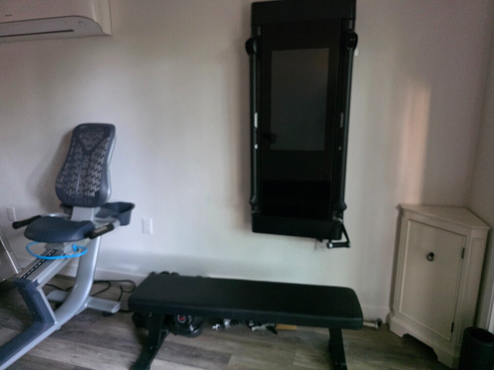 Tonal Smart Home Gym System Included Is The Screen Bench And Bar