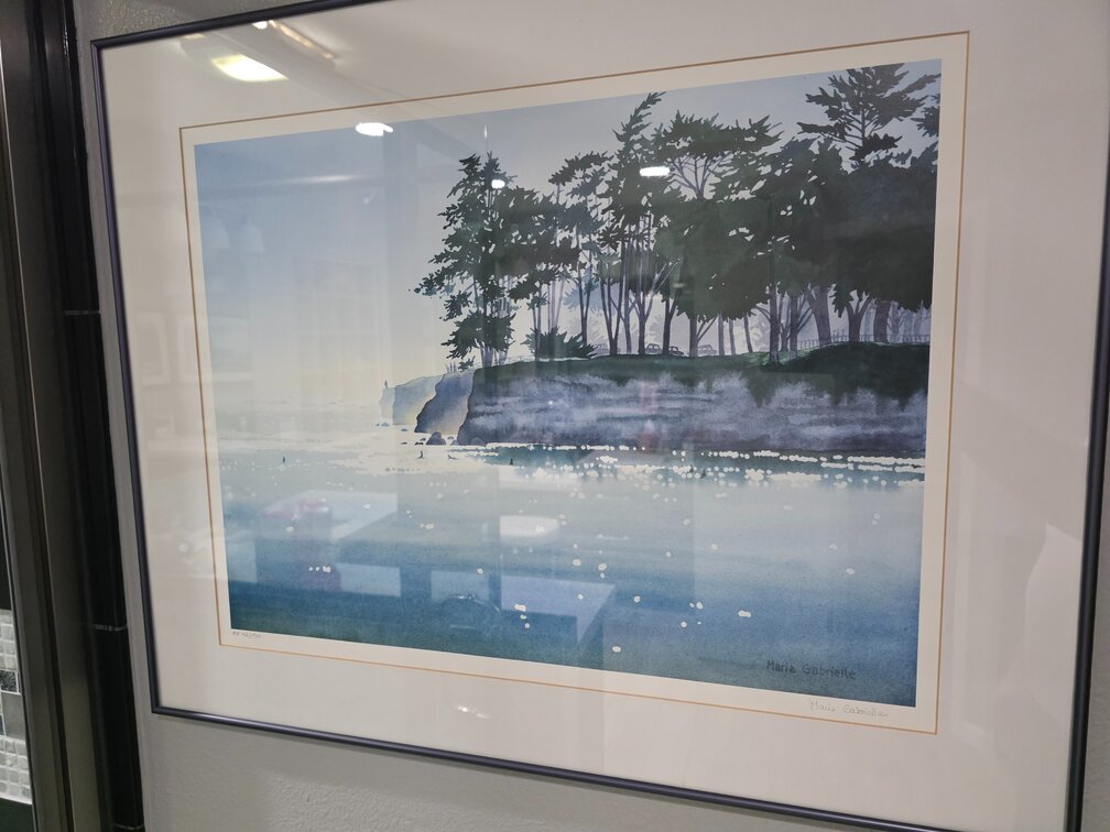 Marie Gabrielle "Reflections" 24in x 18in WaterColor Print 42/150