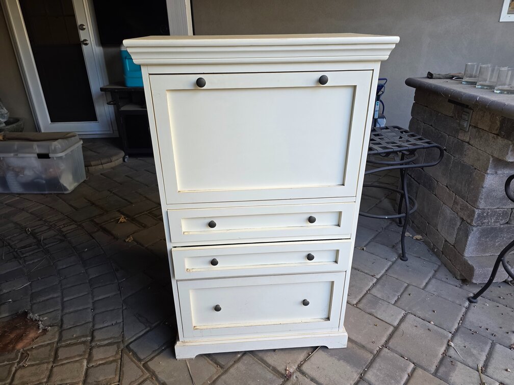 Wooden Cabinet With Drawers
