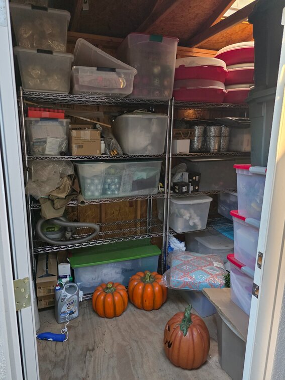 Holiday Storage Room CONTENTS OF THE ROOM