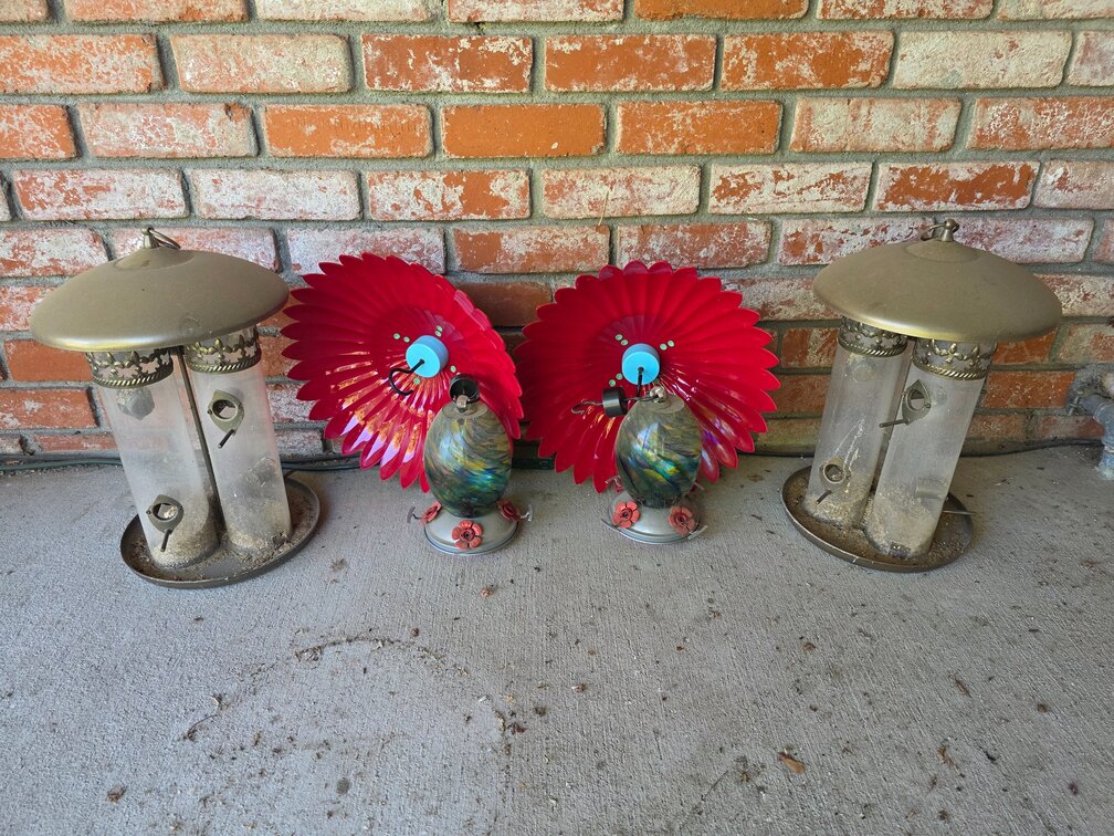 Birdfeeders 4pc
