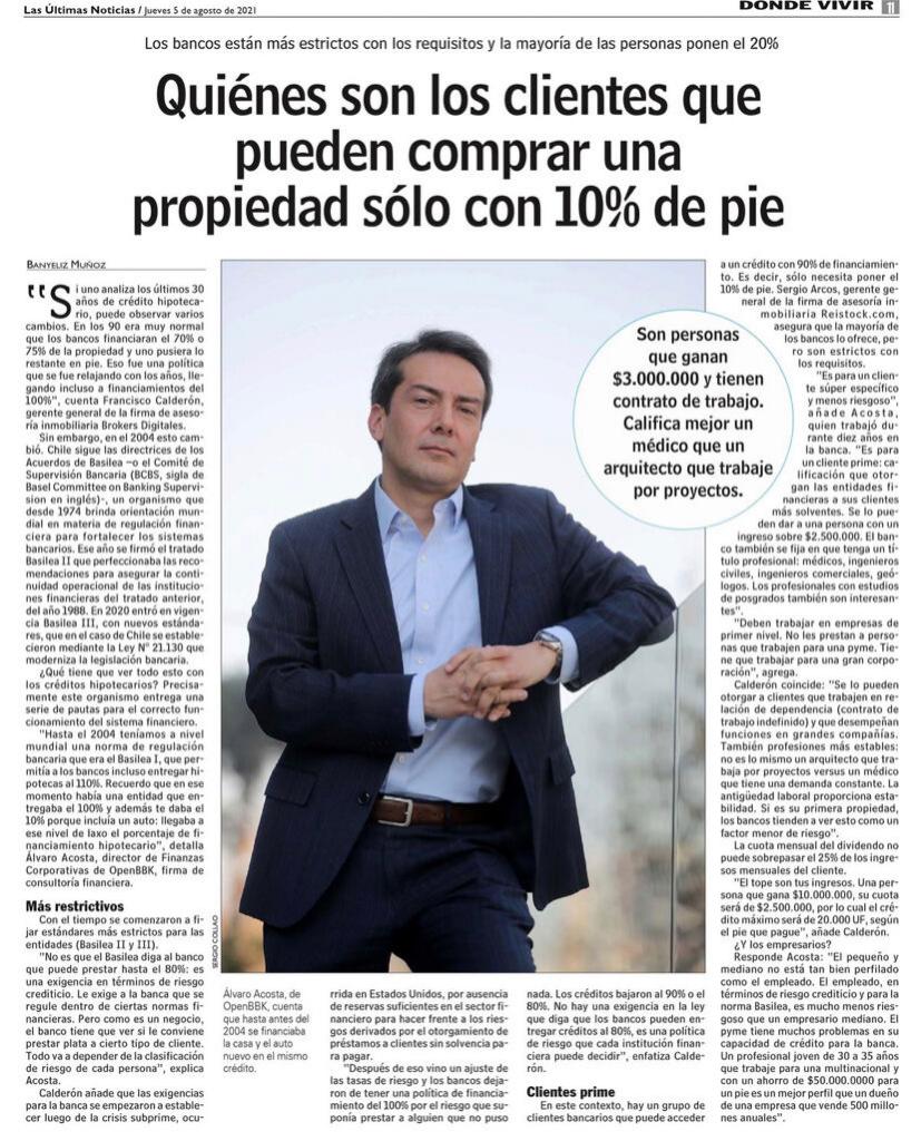 Quienes son los clientes que pueden comprar con 10  de pie