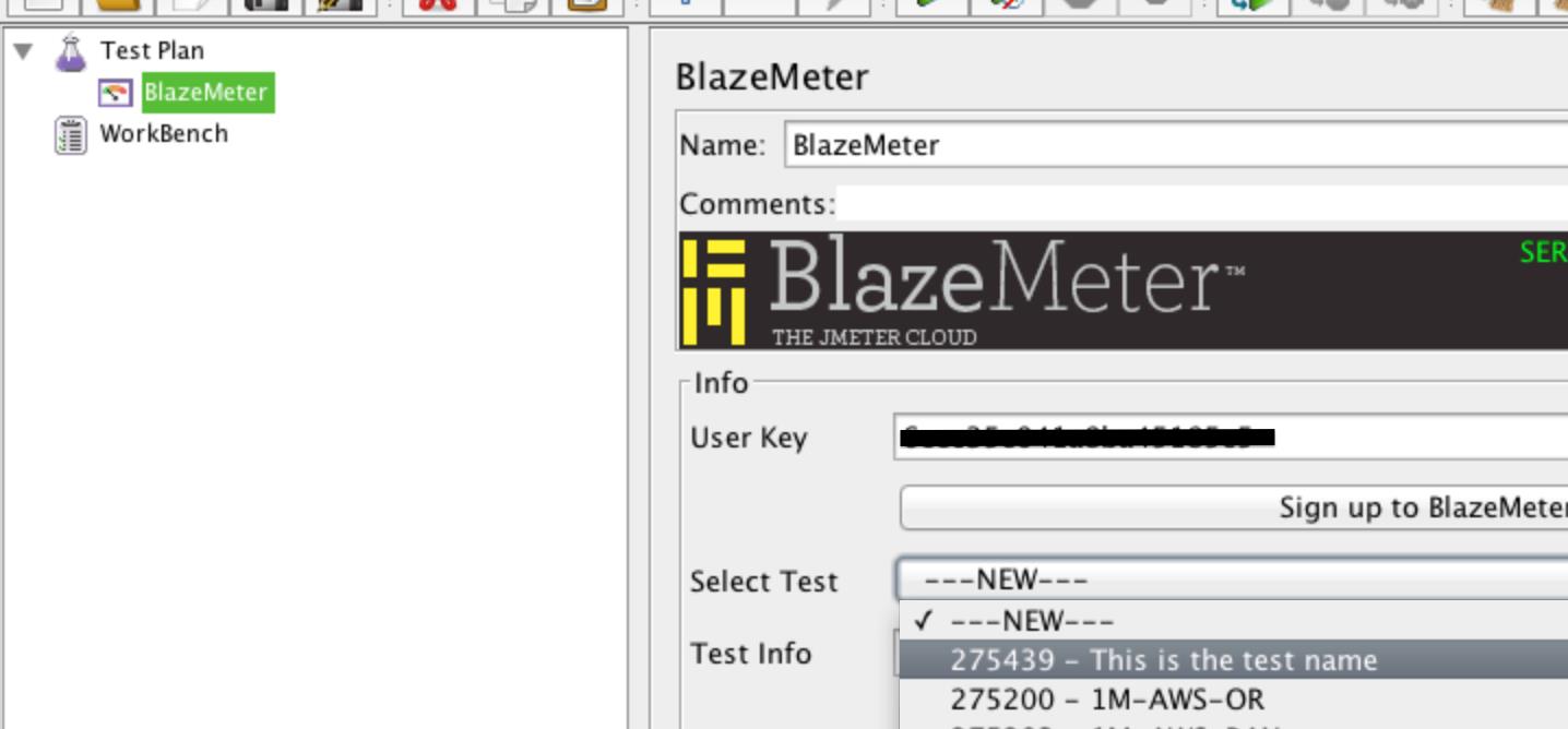 Configure BlazeMeter's Listener to JMeter