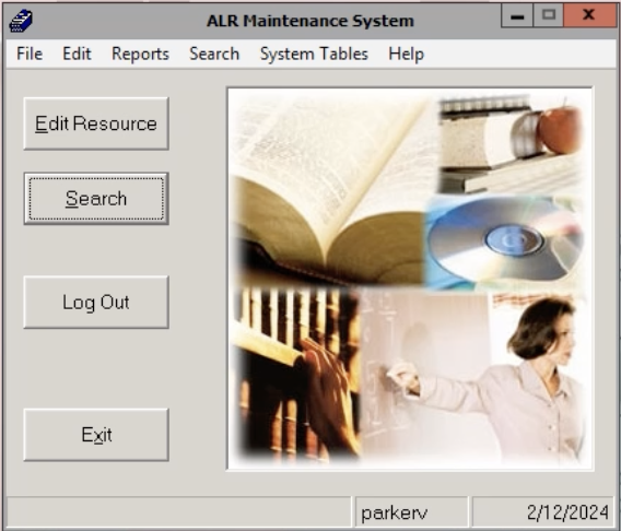 Homescreen system screenshot featuring a CD ROM