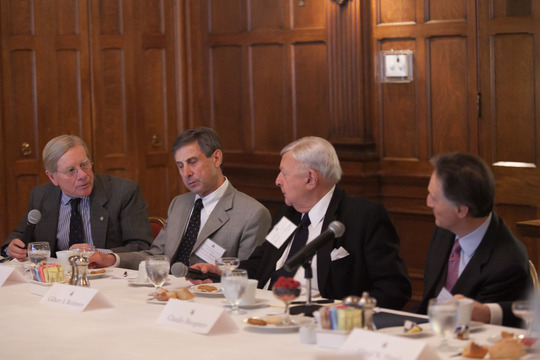 Ambassador Timothy L. Towell, Ambassador Paul A. Russo, Ambassador Gilbert A. Robinson, H.E. Claudio Bisogniero