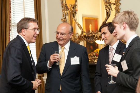 Ambassador Hughes, Ambassador Valdez, Dominic Watson and Chris Harper