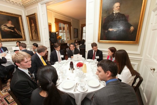Fellows Welcome Dinner at the DACOR Bacon House