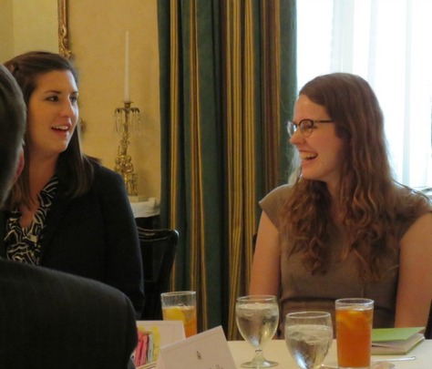 CAA Fellows Sophia Henager and Anna Boadwee