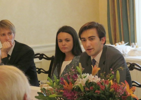 CAA Fellows Chris Harper, Francheska Loza and Dominic Watson