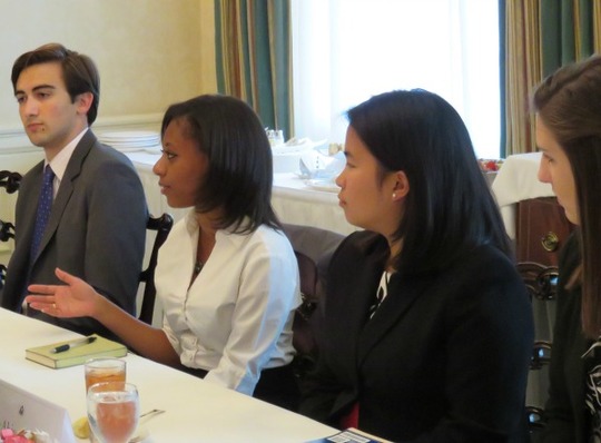 CAA Fellows Dominic Watson, Jasmine Wyatt, Abigail Sia and Sophia Henager