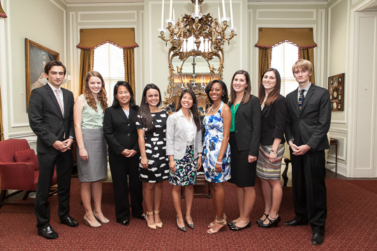 The 2014 Class of CAA International Affairs Fellows