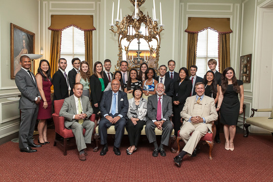 The 2014 Class of CAA International Affairs Fellows, Peer Mentors and Ambassador-Mentors