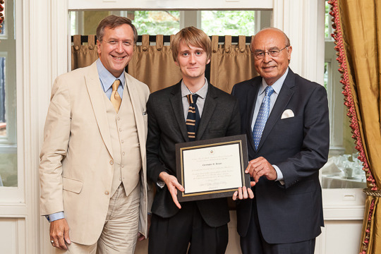 Ambassador Hughes, Christopher Harper and Ambassador Valdez