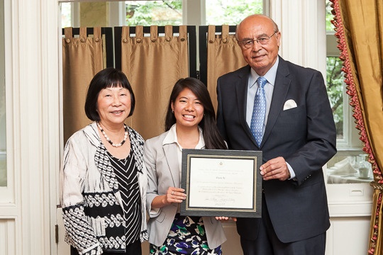 Ambassador Bloch, Elaine Li and Ambassador Valdez