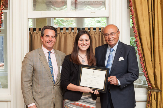 Ambassador Holliday, Rebecca Lullo and Ambassador Valdez