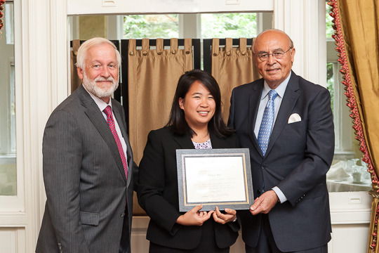 Ambassador Chorba, Abigail Sia and Ambassador Valdez