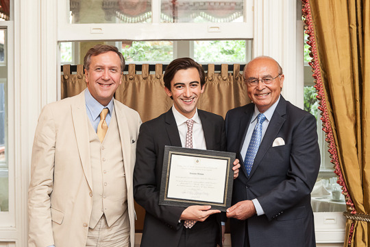 Ambassador Hughes, Dominic Watson and Ambassador Valdez