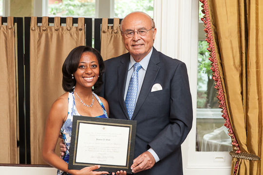 Jasmine Wyatt and Ambassador Valdez