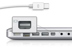 mini DisplayPort on Apple macbook