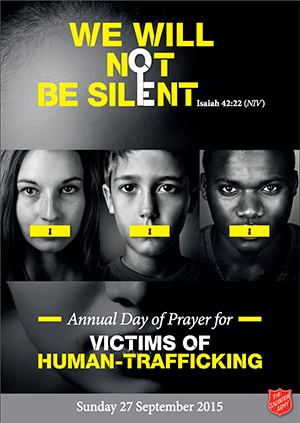 The Salvation Army International Day Of Prayer For Victims Of Human Trafficking Previous Posters