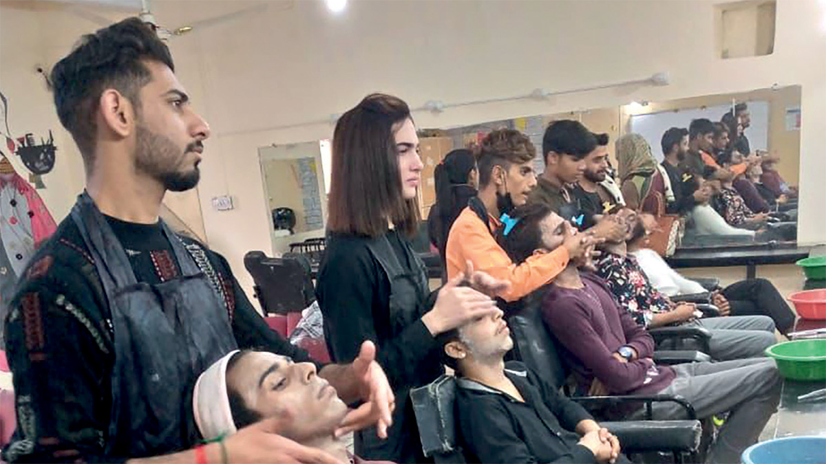 Beautician training
