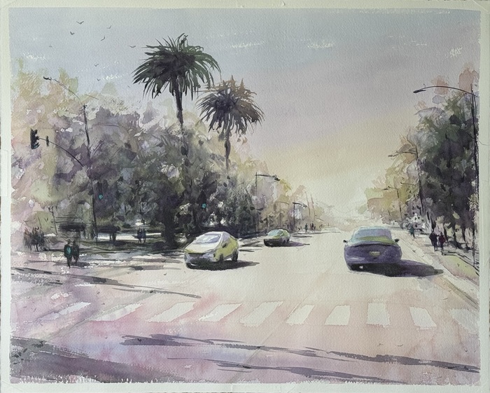 California sunshine street