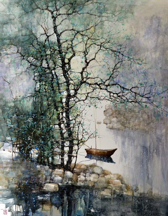 Watercolor on paper