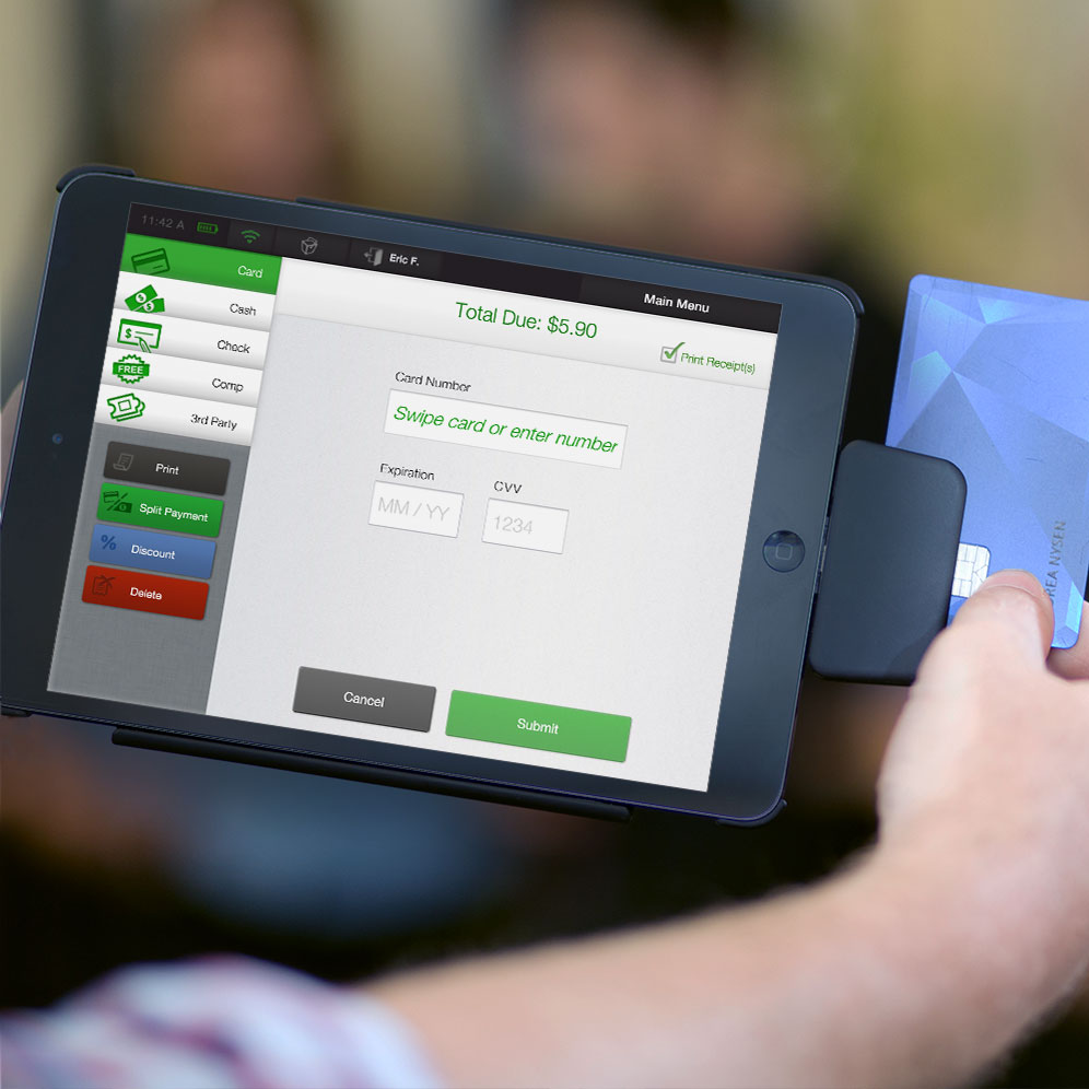 Table-side Fast Casual POS System