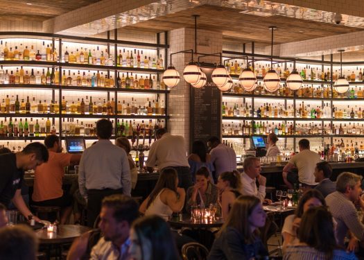 Restaurant ambient that demonstrates generational eating habits