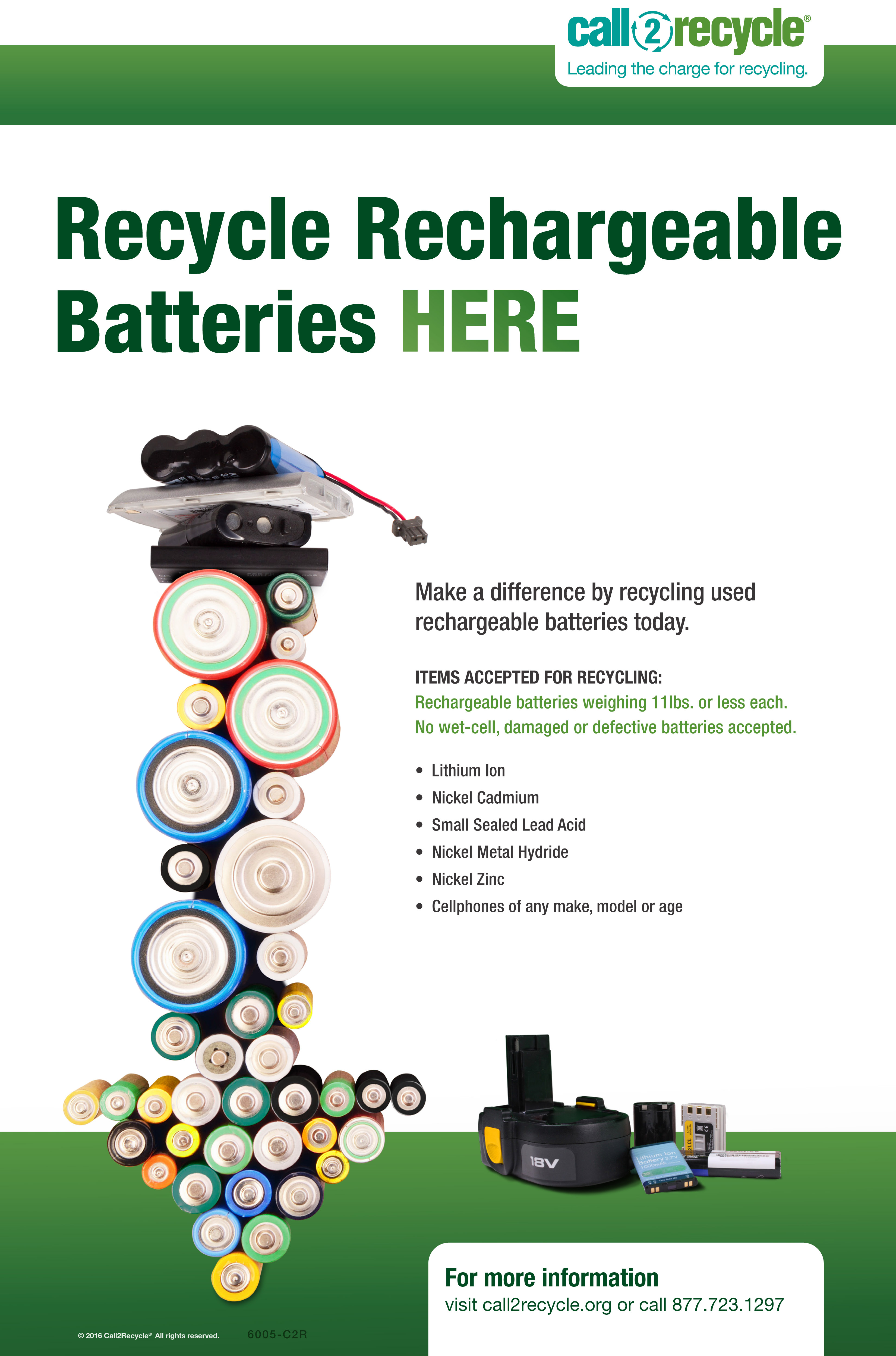 Posters Call2Recycle United States