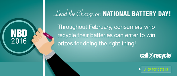Lead the Recycling Charge on National Battery Day