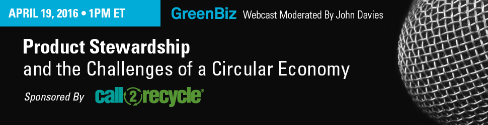 The Circular Economy among the Key Topics at this Year’s GreenBiz