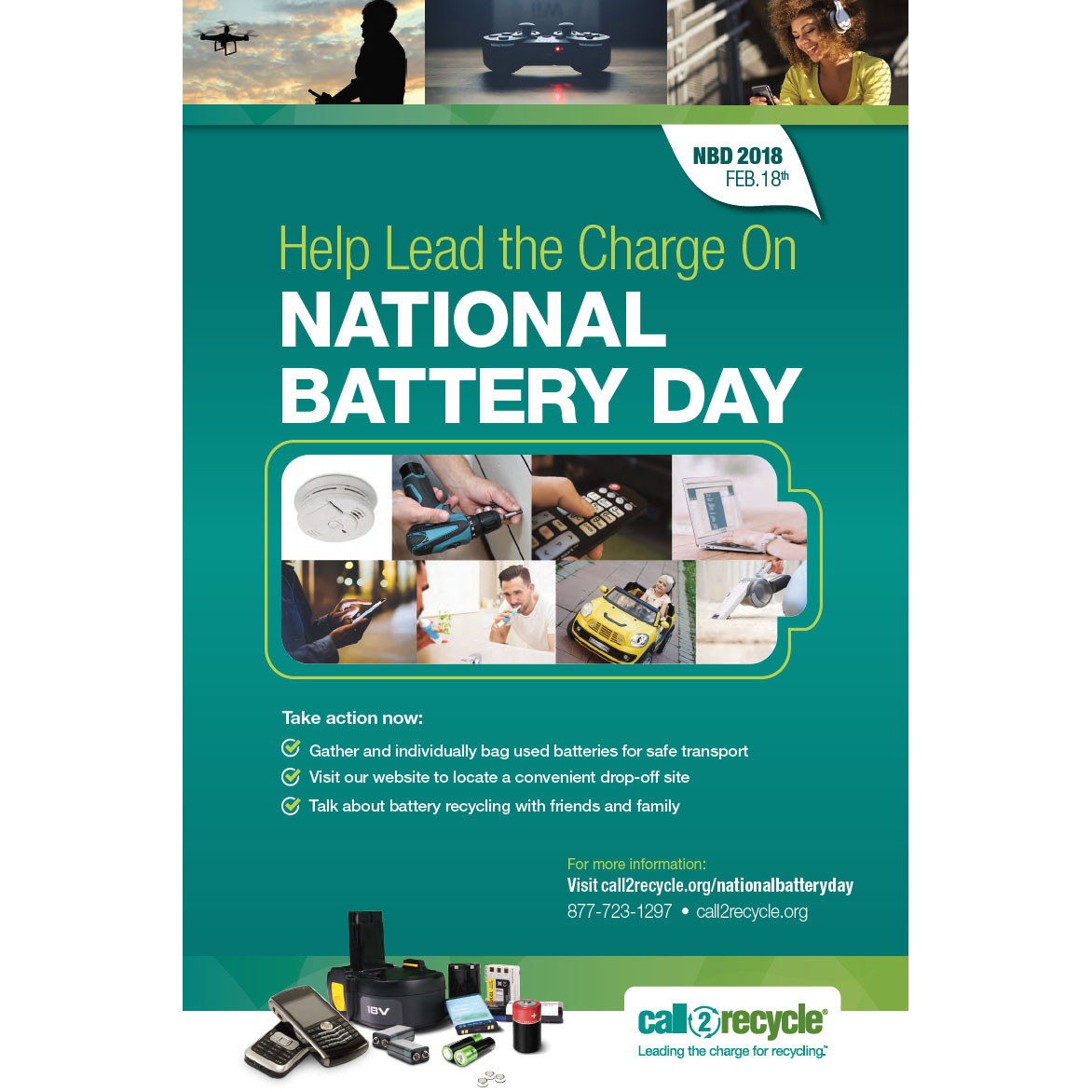 Promote National Battery Day Call2Recycle United States