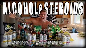 can you drink while on anabolic steroids