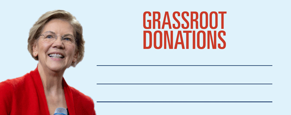 Grassroots donations