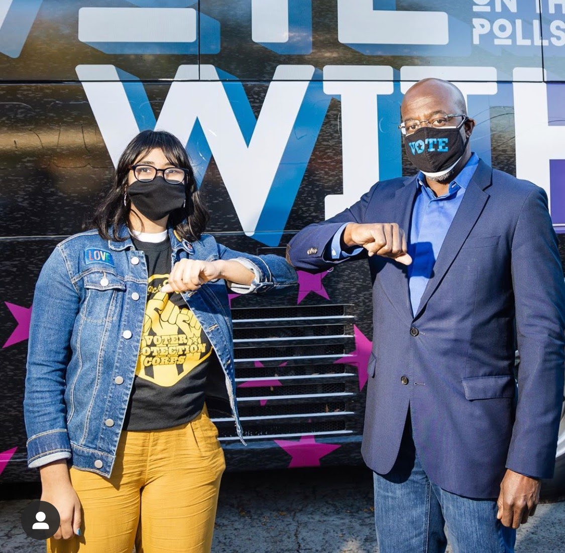 Raphael Warnock with March On in Georgia!
