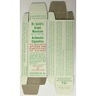 1 DR GUILD'S GREEN MOUNTAIN ASTHMATIC CIGARETTES PACK ASTHMA - VERMONT USA 1940
