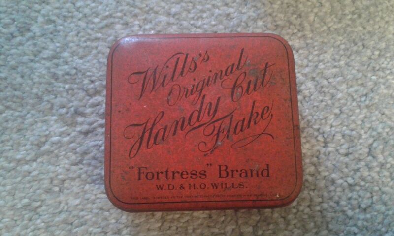 "Fortress" Brand Tobacco Tin