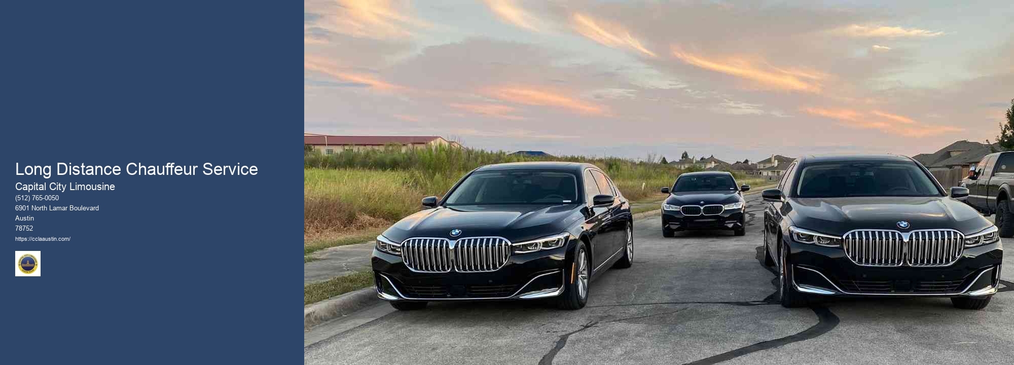 Long Distance Chauffeur Service