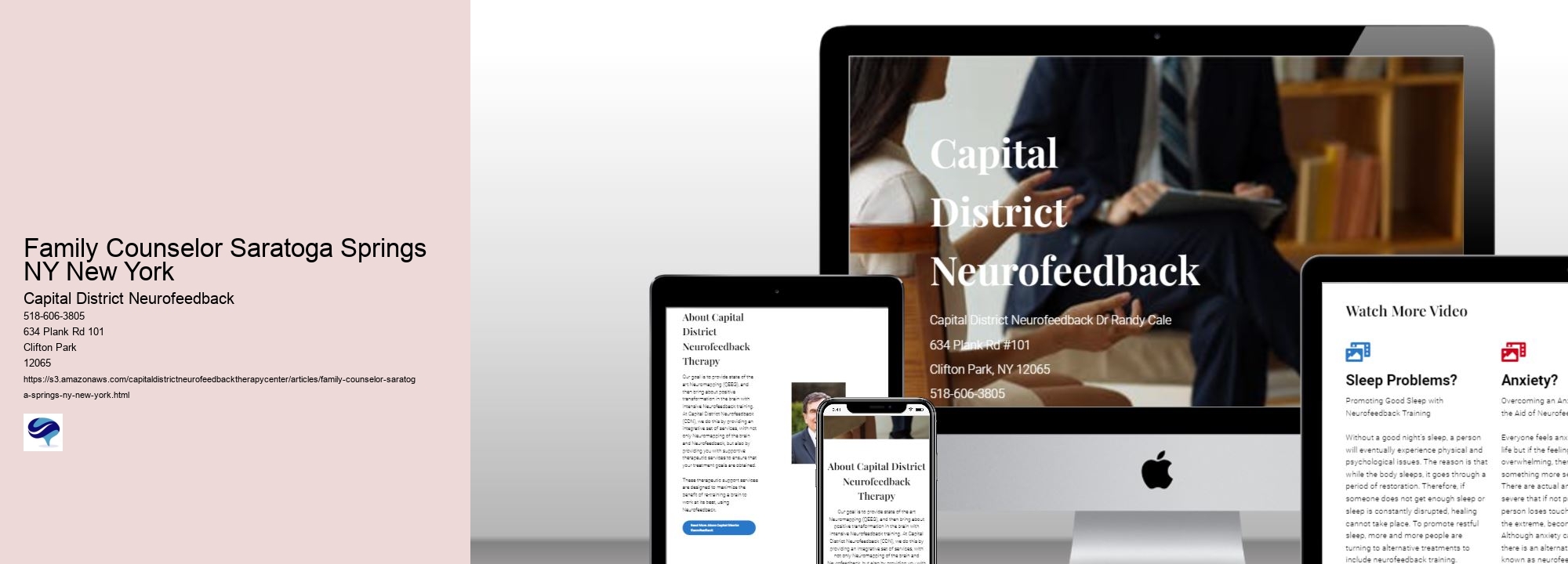 Family Counselor Saratoga Springs NY New York Capital District Neurofeedback Family Counselor Saratoga Springs NY New York