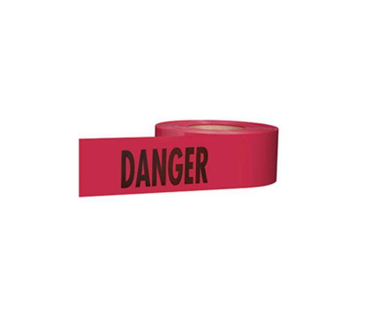 3 in x 1000 ft Empire Level Red Danger Tape at Tamarack Materials, Inc.