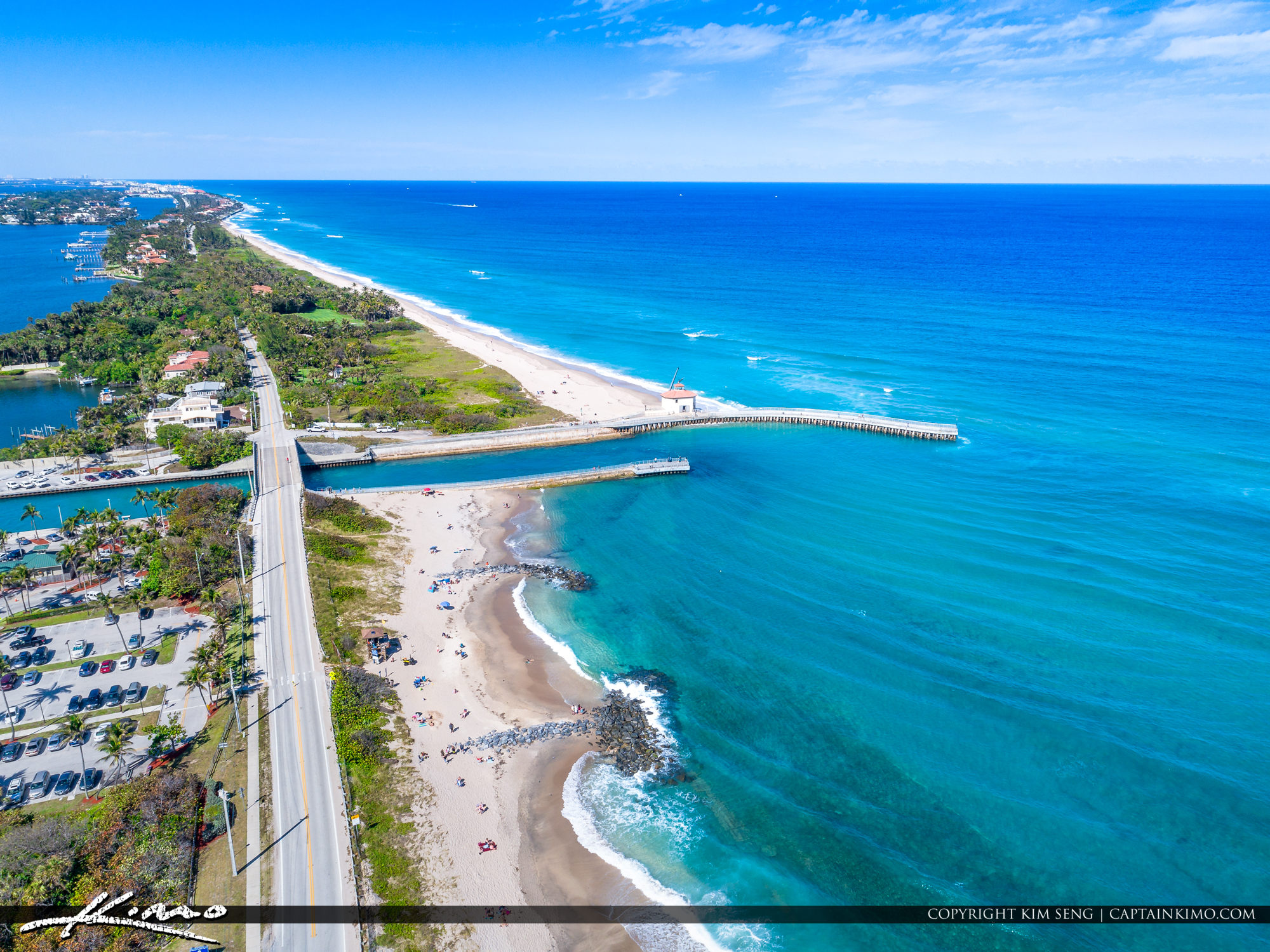 Boynton Beach Inlet Blue Water Atlantic Ocean HDR Photography By 