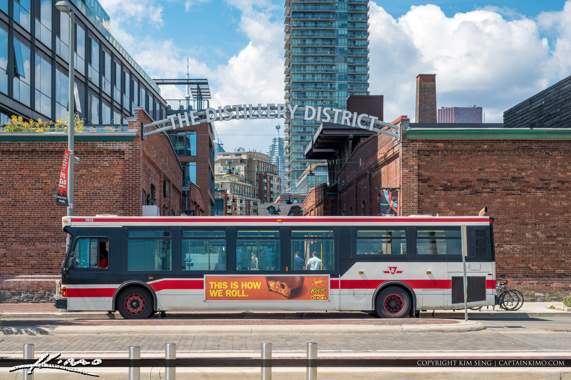 The Distillery District Toronto Canada Bus Stop | HDR Photography by ...
