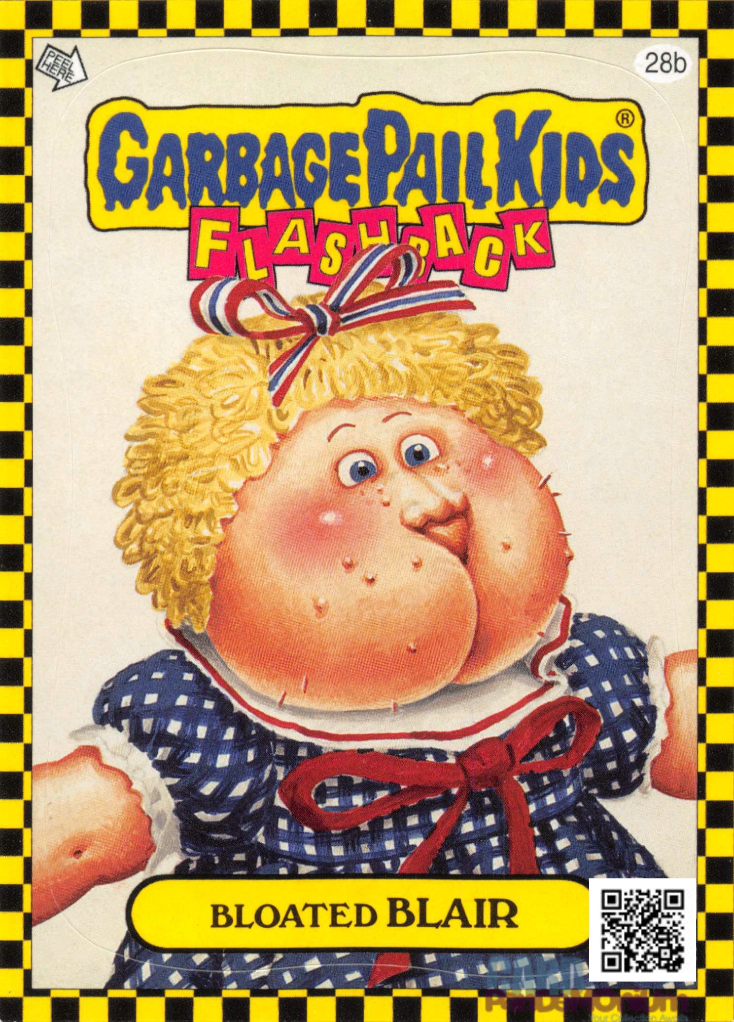 Garbage Pail Kids sticker trading card 2011 Topps Garbage Pail Kids sticker trading card 2011 Topps